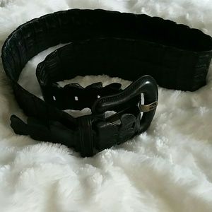 Authentic FENDI crocodile belt